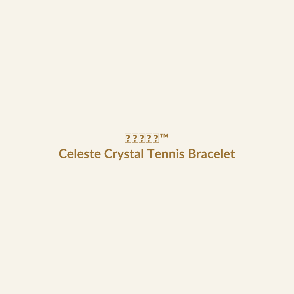π
ππππβ’ Celeste Crystal Tennis Bracelet β Delicate Adjustable Cubic Zirconia Bracelet main product image